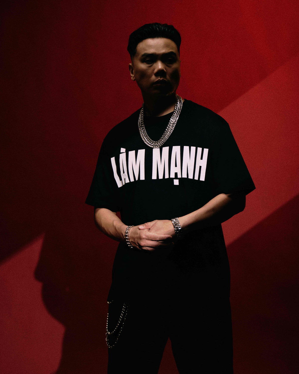 Áo Thun Dc X Thái Vg "Làm Mạnh" - Local Brand Chính Hãng