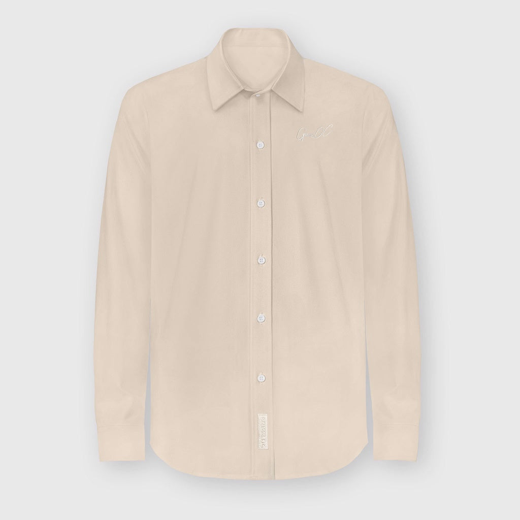 Grimm DC Áo Ivory 14th shirt a.k.a Sơ mi 14th // Latte beige