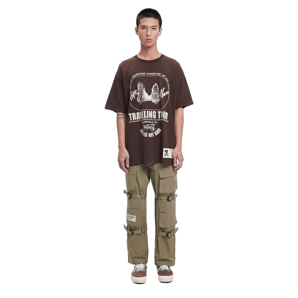 Quần Dài Nam Nữ Bad Habits OUTDOOR EVERYDAY CARGO PANTS - TAN - Local Brand Chính Hãng