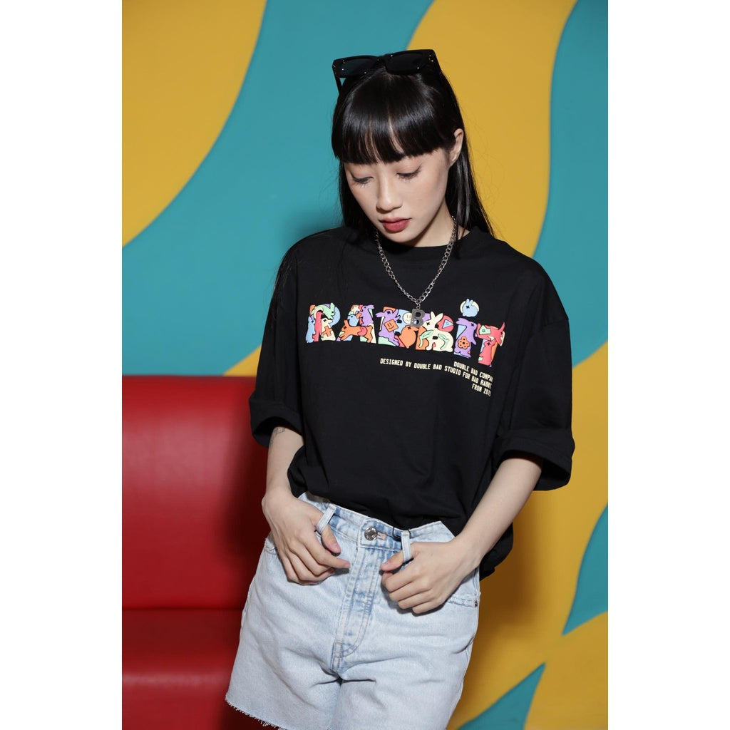 Áo Thun Unisex Bad Rabbit FULL RABBIT 100% Cotton - Local Brand Chính Hãng