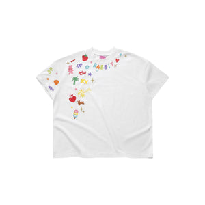 Áo Thun Summer Sticker Rabbit Boxy Tee - Local Brand Chính Hãng