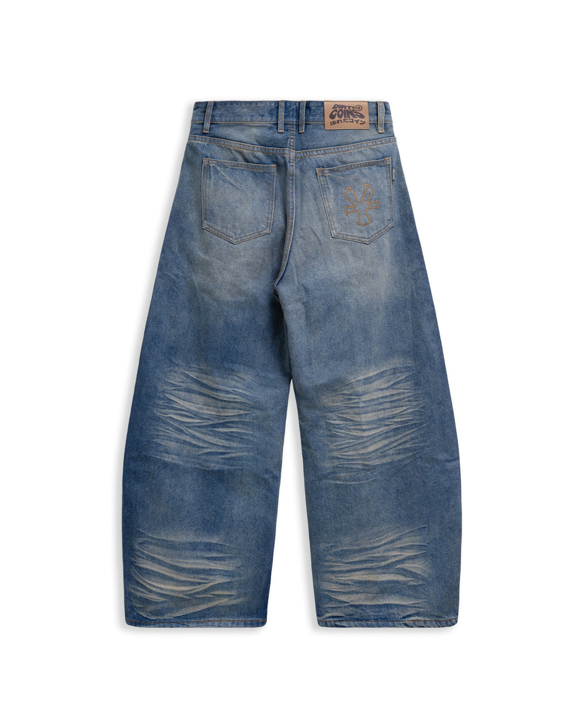 Quần Dài Denim Baggy Distressed - Local Brand Chính Hãng