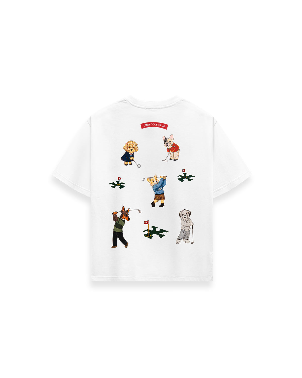 Áo Thun Regular Dico Puppies Golf Club - Local Brand Chính Hãng