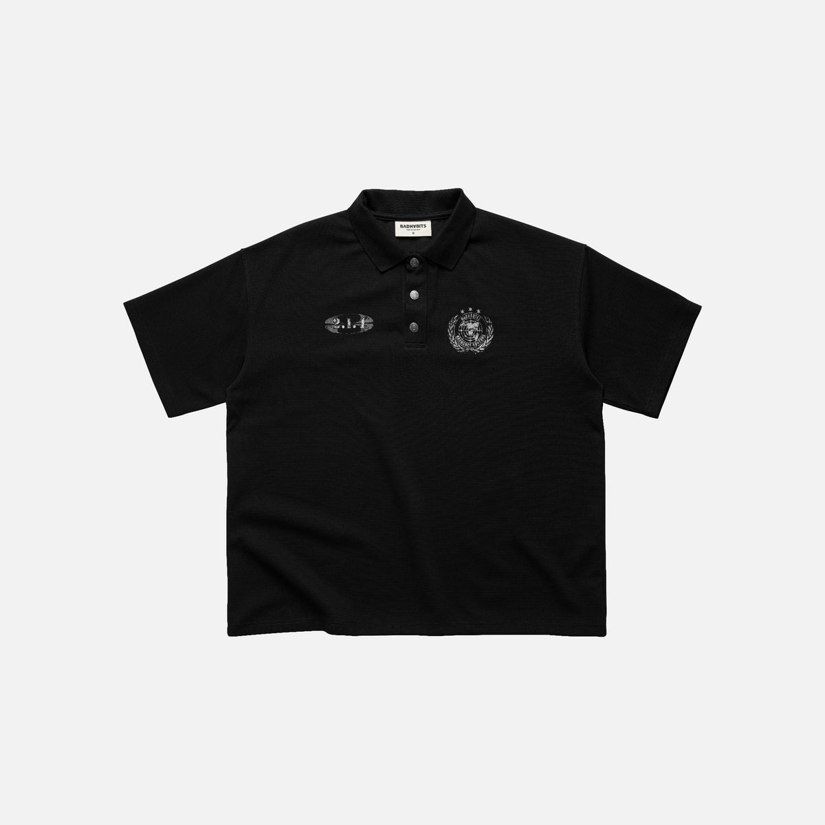 Áo Thun 214 Boxy Polo Tee - Local Brand Chính Hãng
