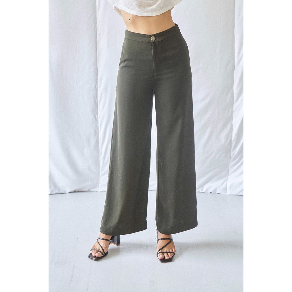 LIBÉ - Dark blue loose-fitting long pants