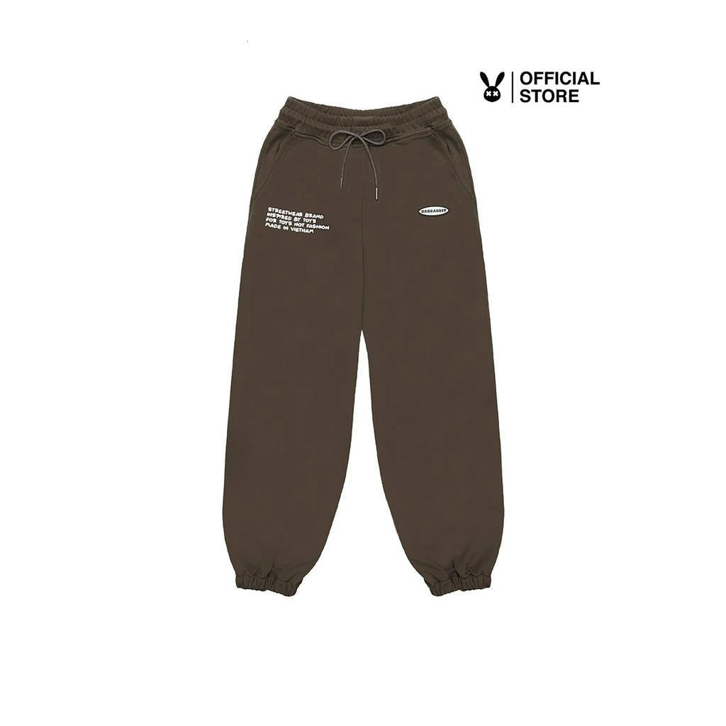 Bad Rabbit LUCKY STAR Fleece Pants - BROWN - Genuine Local Brand