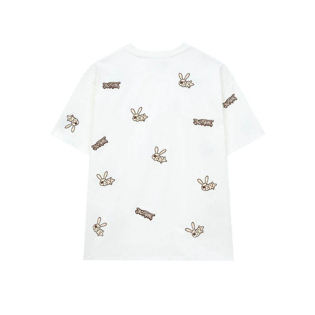 Unisex Bad Rabbit WHITE SUGAR RABBIT TEE 100% Cotton - Genuine Local Brand