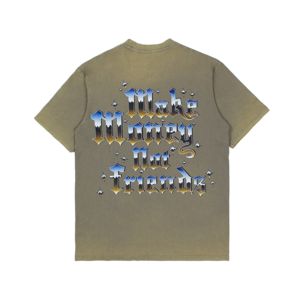 [SMAKER] Áo thun cotton nam nữ Unisex form rộng tay lỡ, local brand chính hãng - "SPARKLING LOGO" WASHED TEE