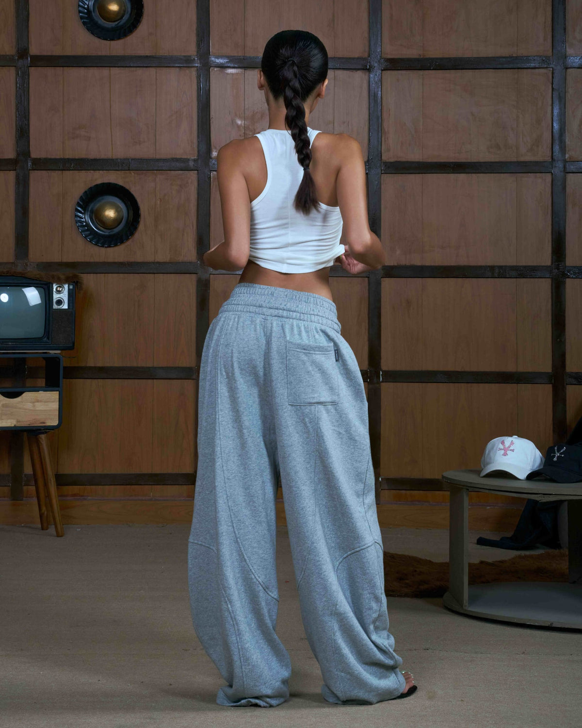 Quần Dài Baggy Double Waist Sweatpants - Local Brand Chính Hãng