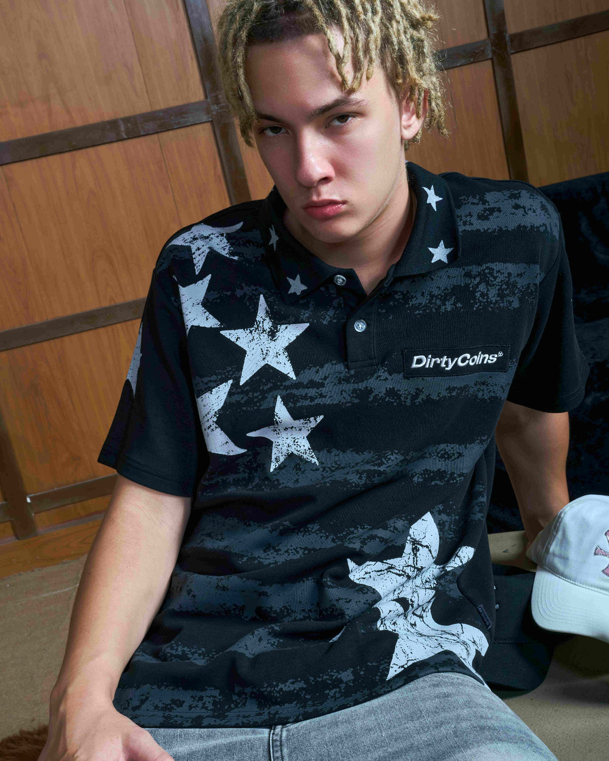 Áo Thun Polo Dico Striped Star - Local Brand Chính Hãng