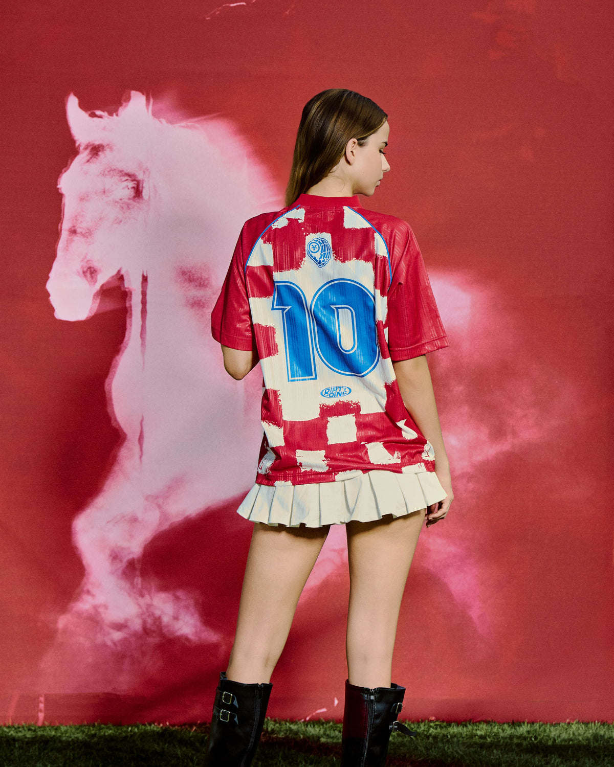 Áo Thun Dirtycoins Soccer Jersey Checker - Local Brand Chính Hãng