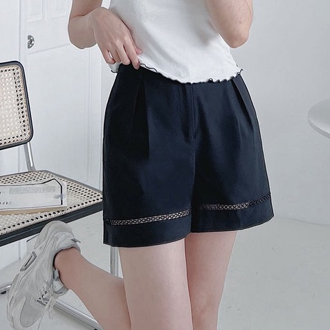 Women's lace shorts - Comfortable loose lace shorts VIENNE TRAN V64S22H008