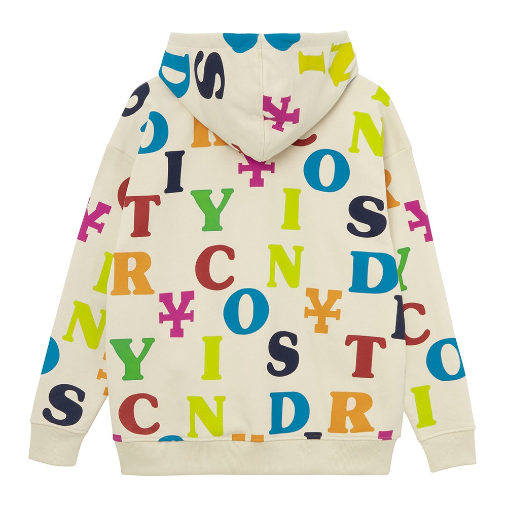 DirtyCoins Special Letters Monogram Hoodie