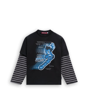 Áo Thun Tay Dài Dcxab Battle - Local Brand Chính Hãng