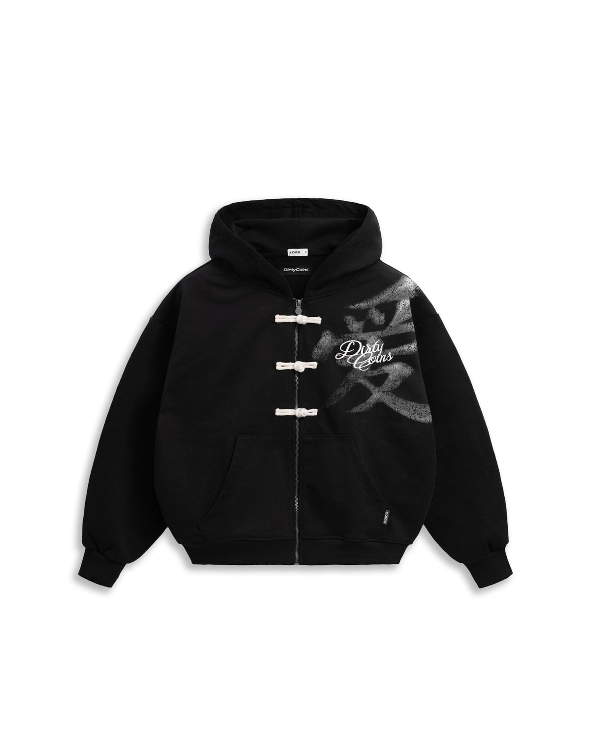 Áo Khoác Hoodie Crack Printed - Local Brand Chính Hãng