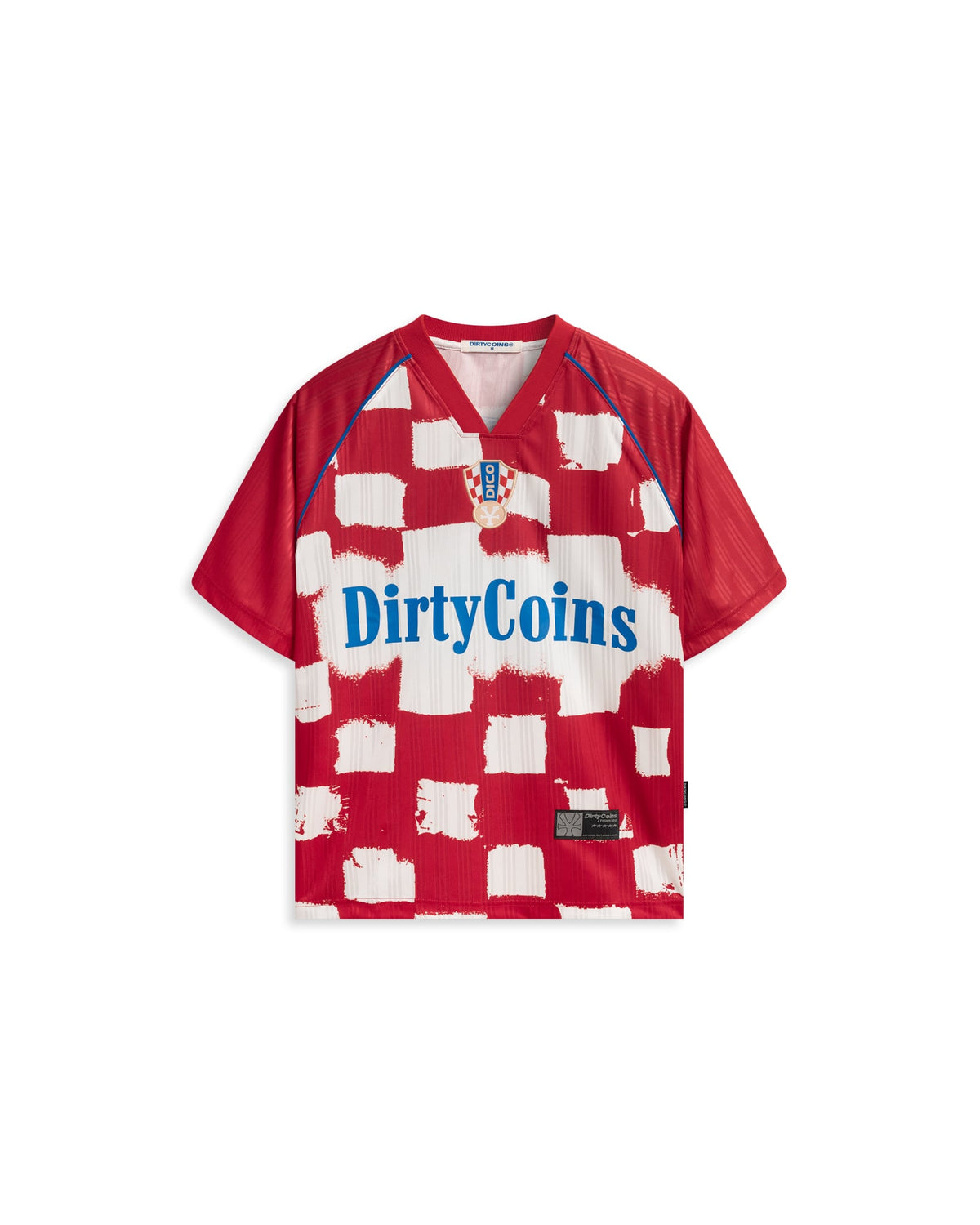 Áo Thun Dirtycoins Soccer Jersey Checker - Local Brand Chính Hãng