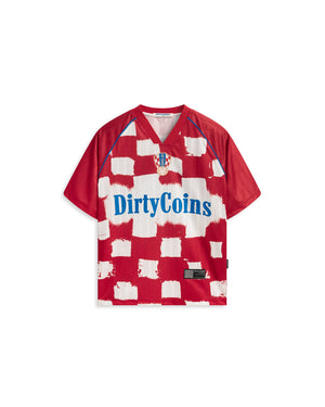 Áo Thun Dirtycoins Soccer Jersey Checker - Local Brand Chính Hãng