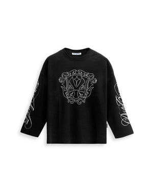 Áo Thun Tay Dài Dico Regal Crest - Local Brand Chính Hãng