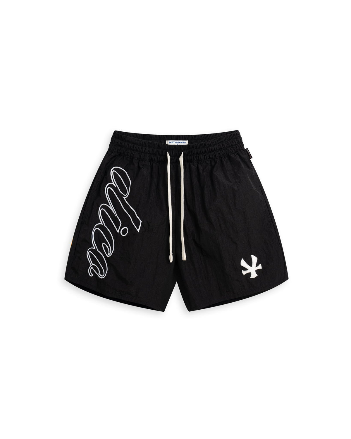 Quần Ngắn Dù Dico Crinkled Script - Local Brand Chính Hãng