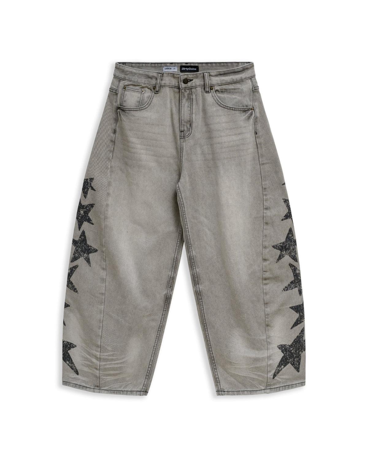 Quần Dài Denim Baggy Star Line - Local Brand Chính Hãng