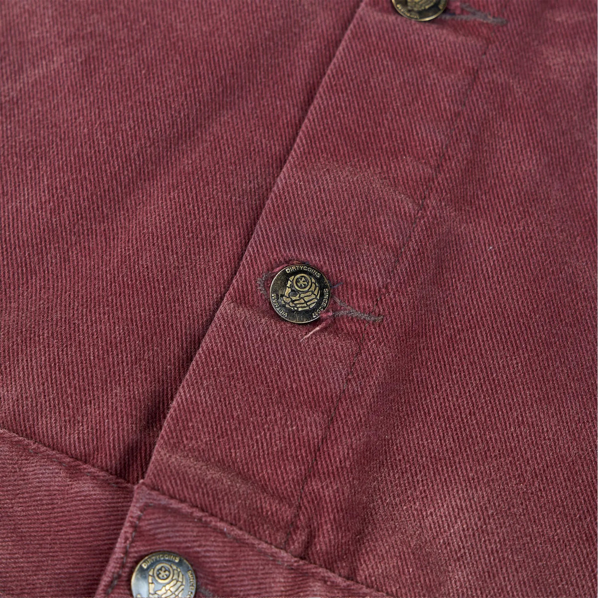 Áo Khoác Denim Dcxrs Western Rivet Snake - Local Brand Chính Hãng
