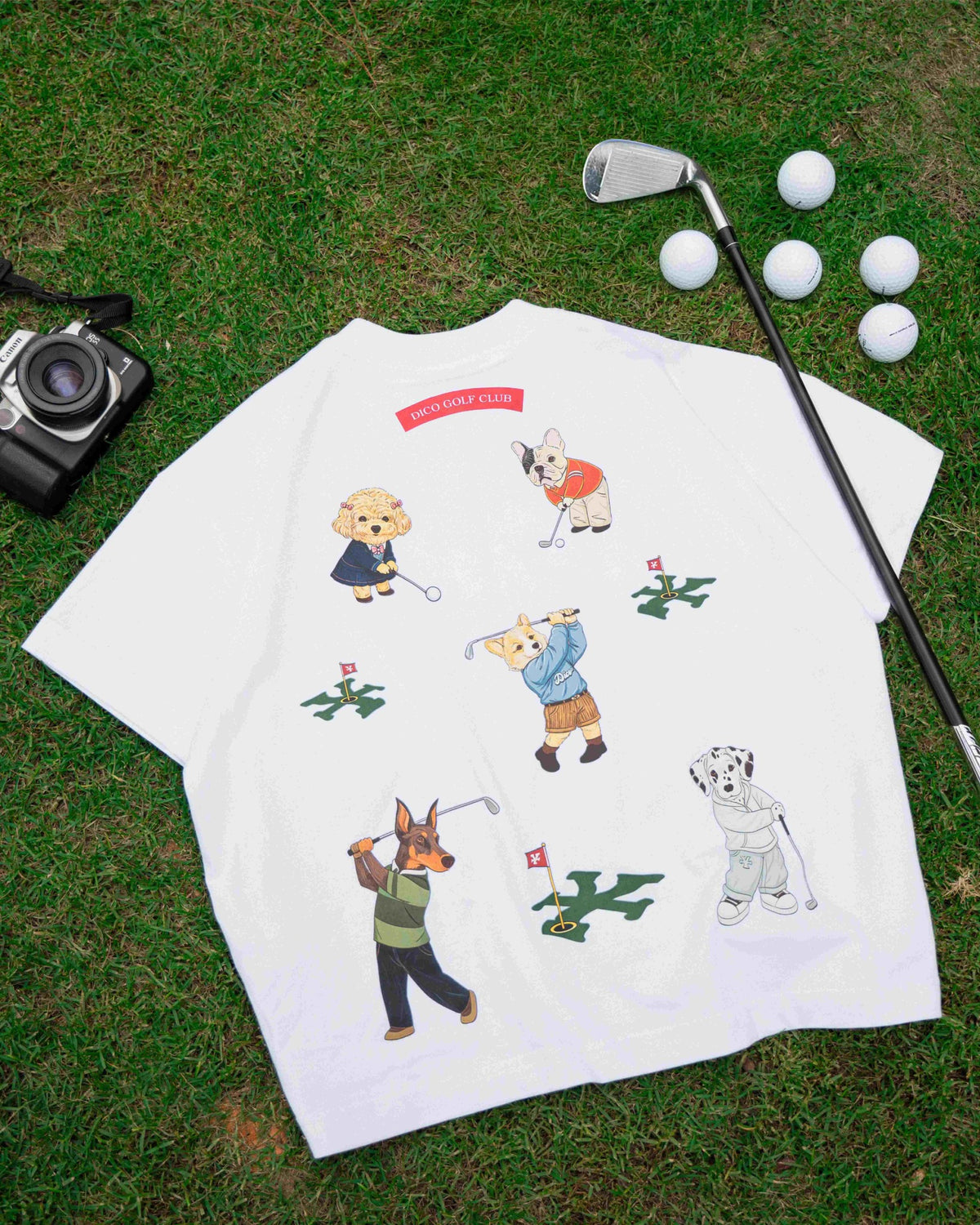 Áo Thun Dico Puppies Golf Club - Local Brand Chính Hãng