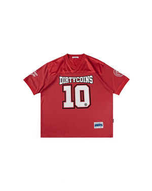 Áo Thun Logo Football Jersey Kids - Red - Local Brand Chính Hãng