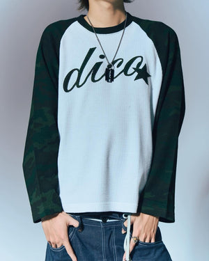 Áo Thun Tay Dài Raglan Waffle Dico Star - Local Brand Chính Hãng