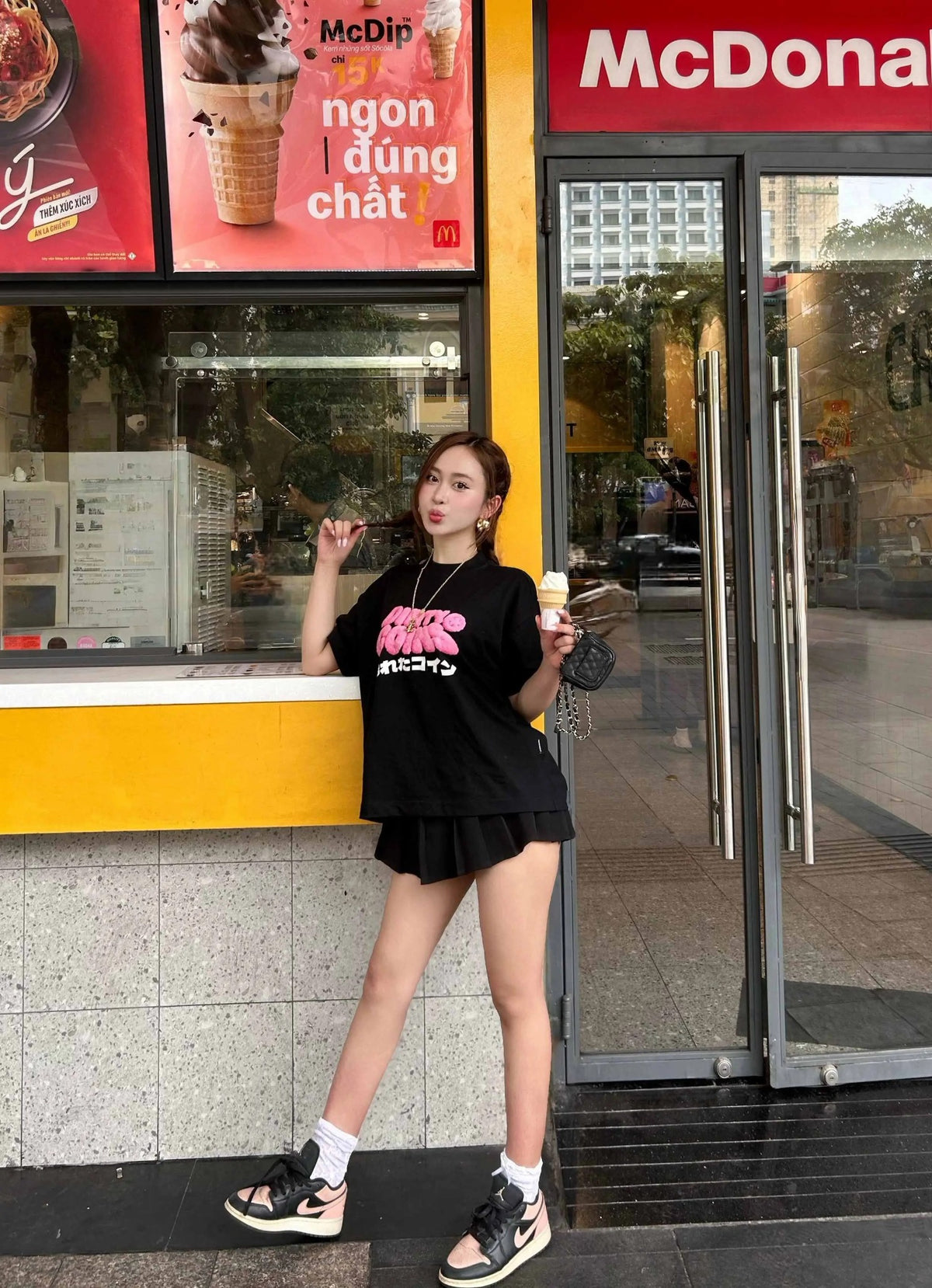 Áo Thun Dico Fluffy Wavy Logo - Local Brand Chính Hãng
