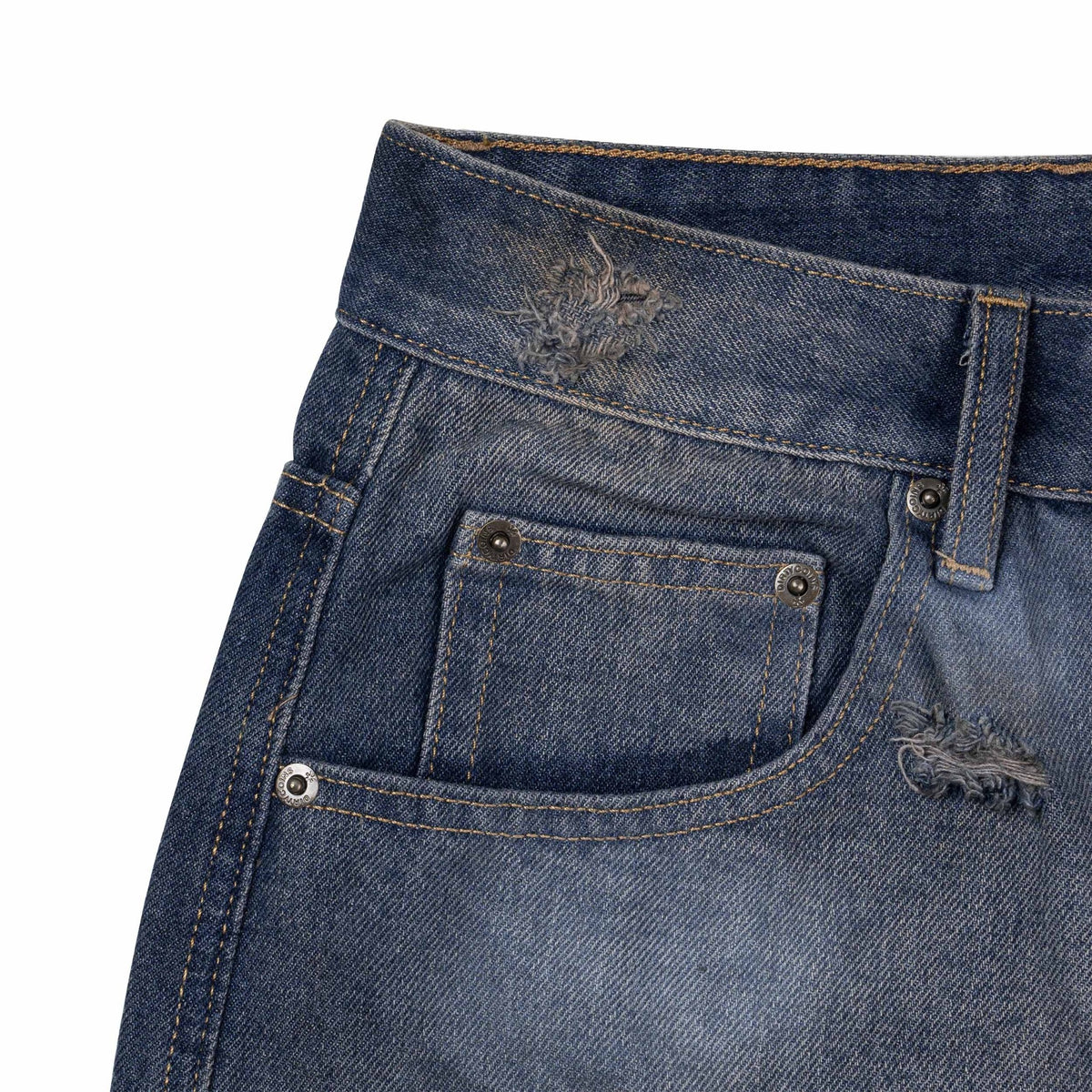 Quần Ngắn Double Knee Shorts Distressed - Local Brand Chính Hãng