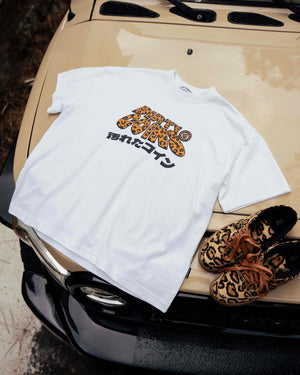 Áo Thun Dico Leopard Wavy Logo - Local Brand Chính Hãng