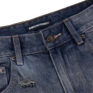 Quần Ngắn Double Knee Shorts Distressed - Local Brand Chính Hãng