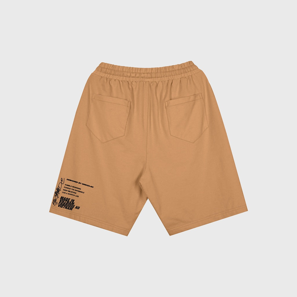 Grimm DC Worthy life shorts // Cappuccino