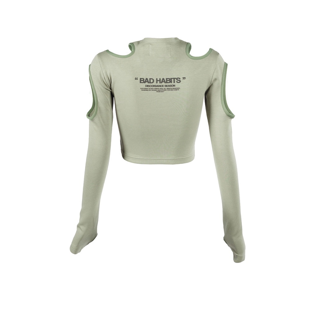 Set Đồ Nữ Sporty Cut-Out Tracksuit - Local Brand Chính Hãng