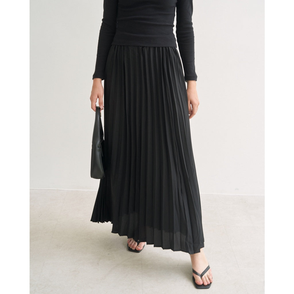 Super Long Maxi Pleated Skirt | 2809 | Lana Official