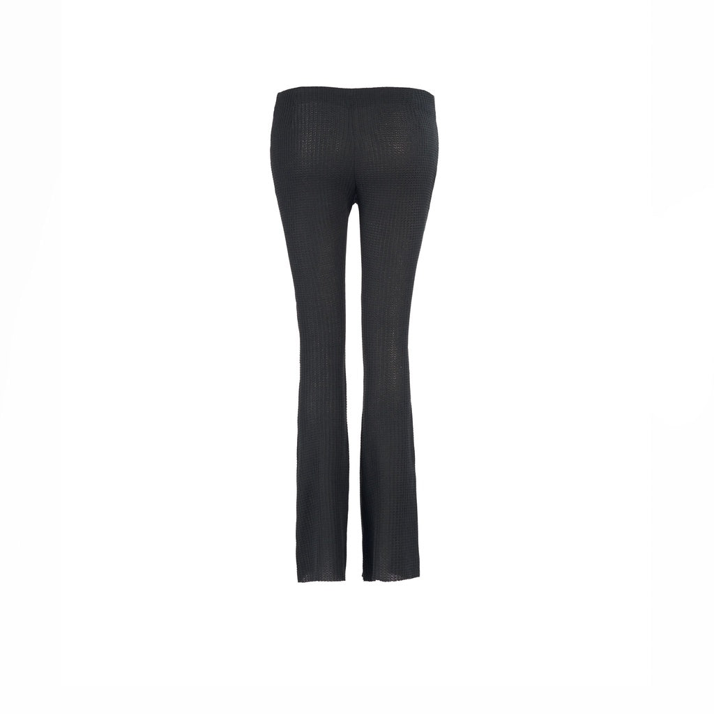 Women's Bad Habits FLARED Trousers - Black - Genuine Local Brand