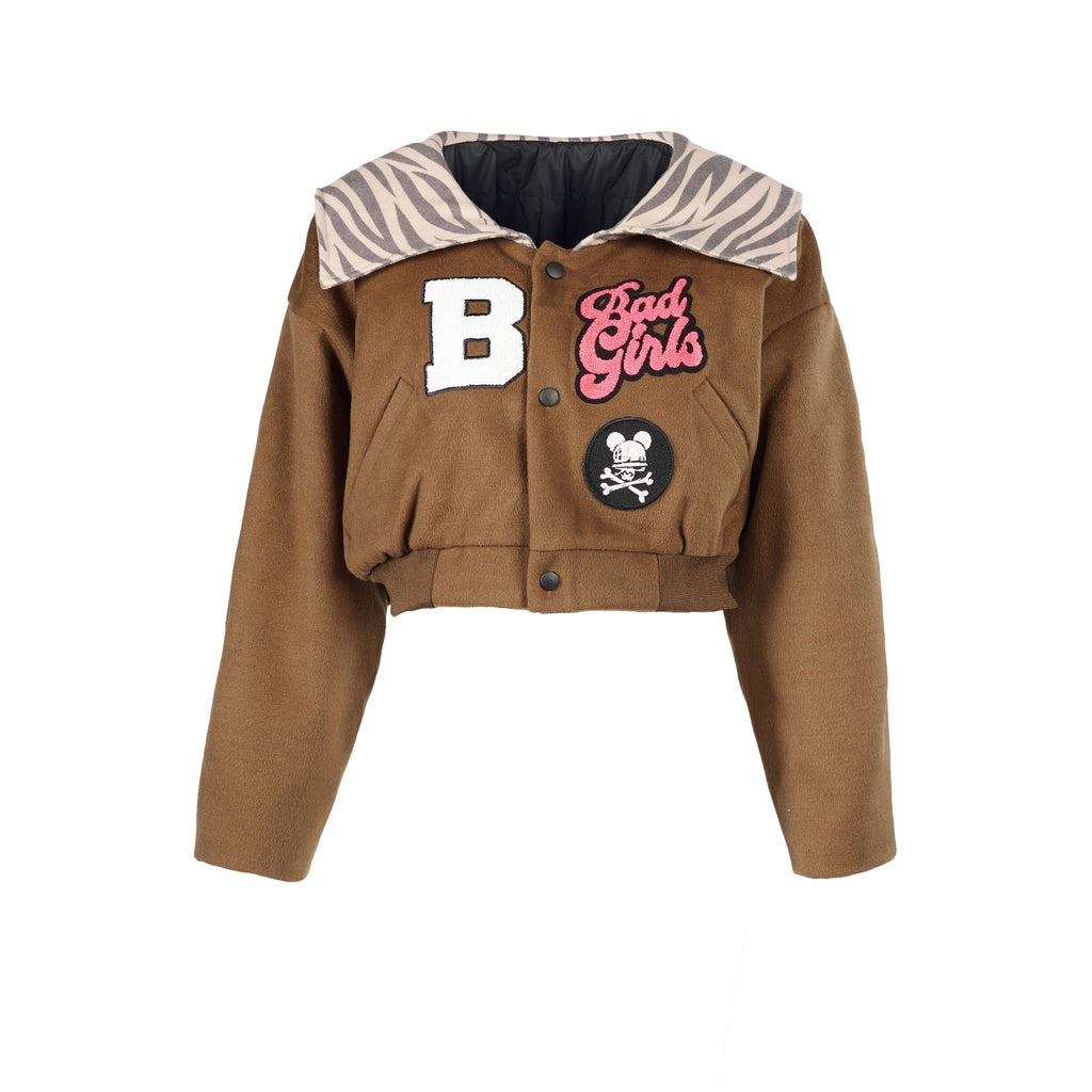 Women's Bad Habits CROPPED SAILOR JACKET - Genuine Local Brand