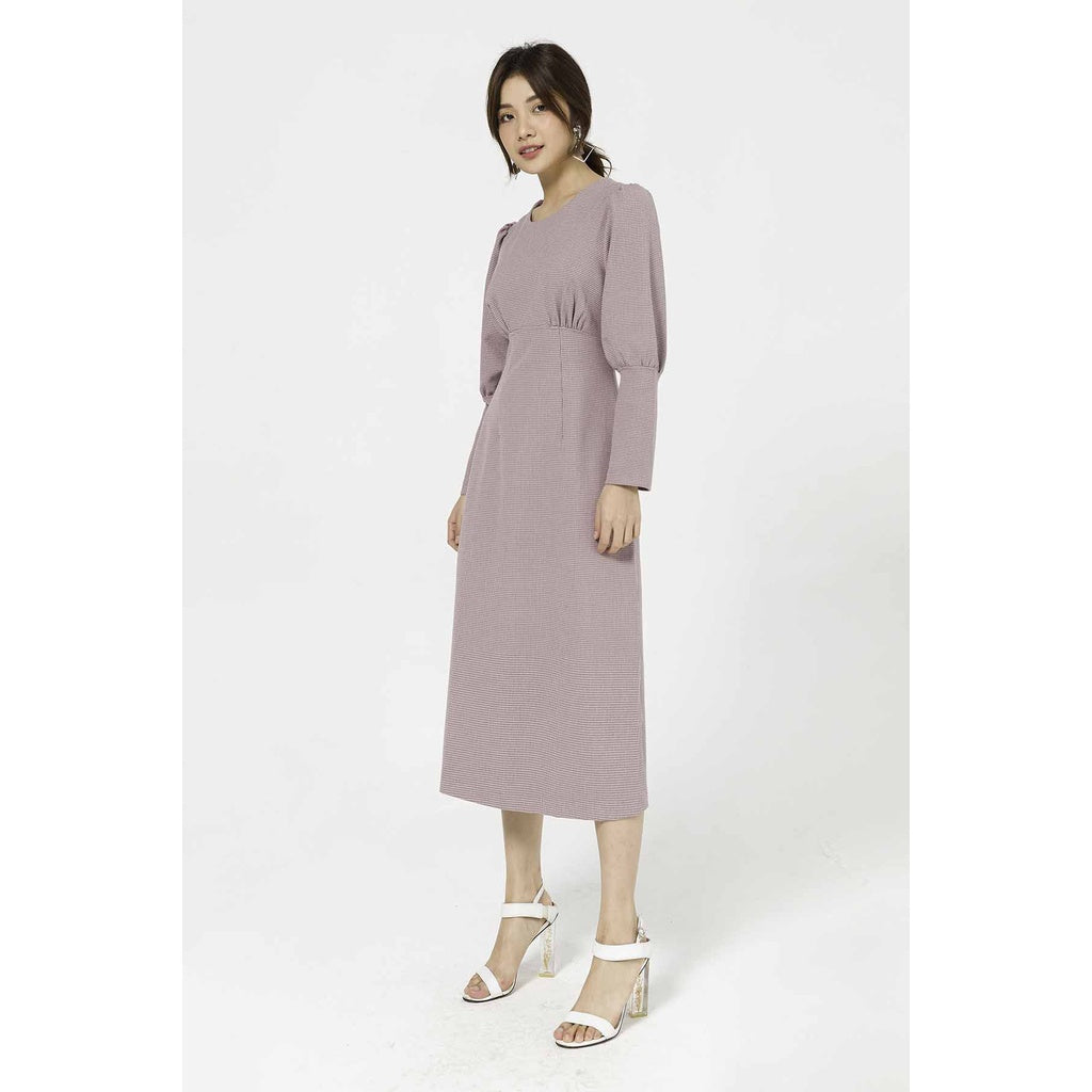 VIEN TRAN Midi Dress with Shrug Sleeves V63R20T024