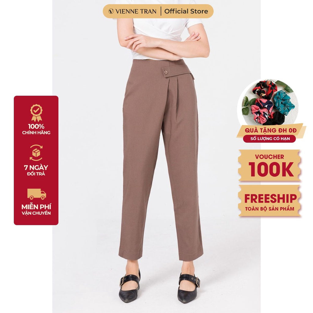 VIENNE TRAN women's baggy pants V64T20Q006