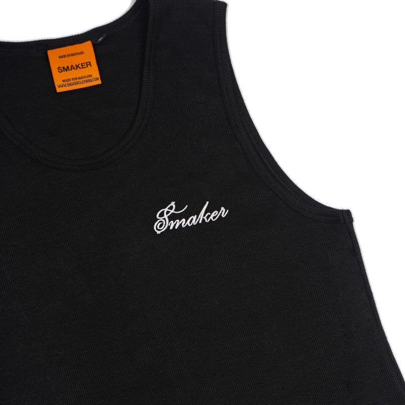 [SMAKER] Áo ba lỗ đen thoáng mát - SMAKER SUMMER TANKTOP IN BLACK