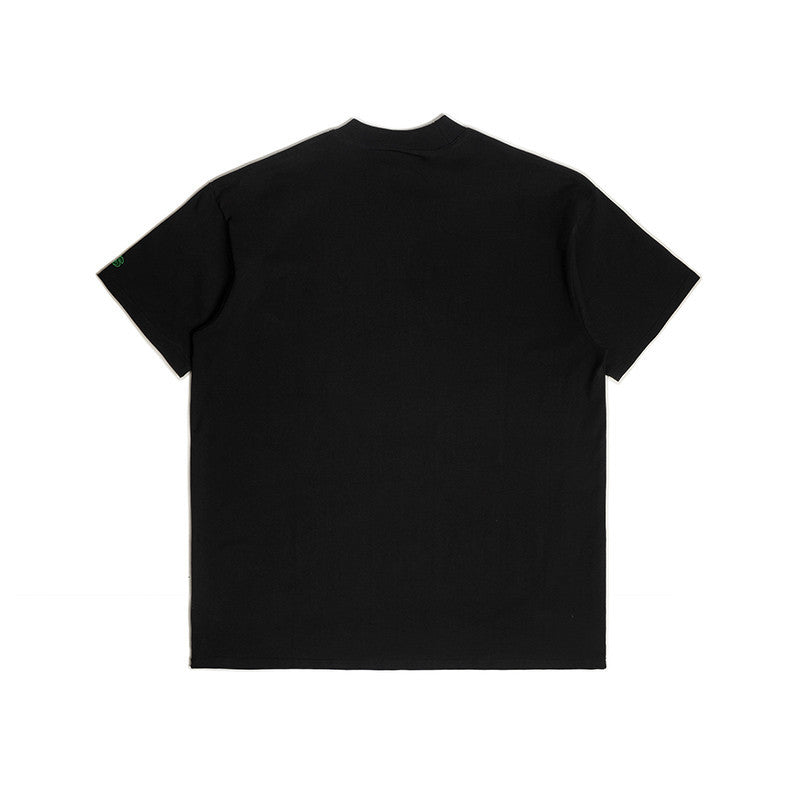 [SMAKER] Áo thun unisex 100% cotton màu đen - GLASS SHATTERED TEE IN BLACK