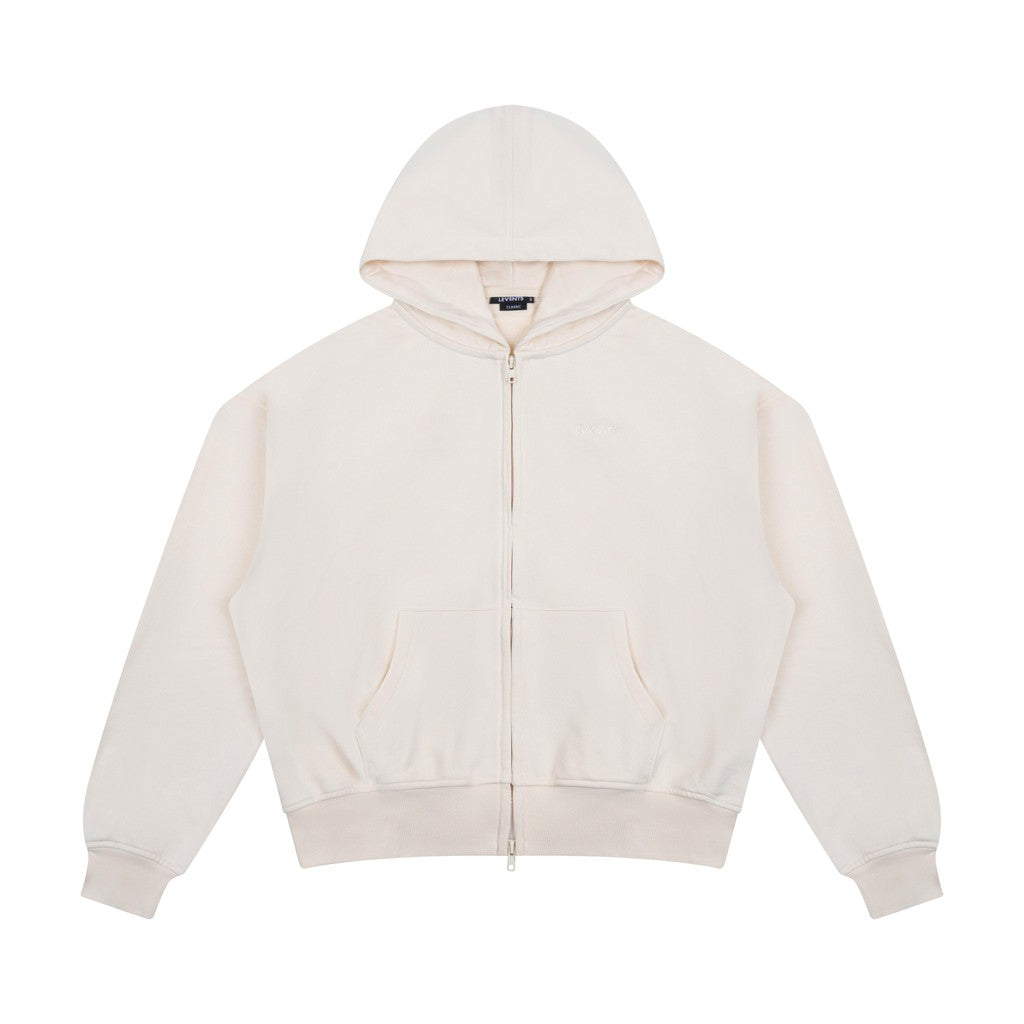 Levents Classic Boxy 2.0 Unisex Fleece Zipper Hoodie 