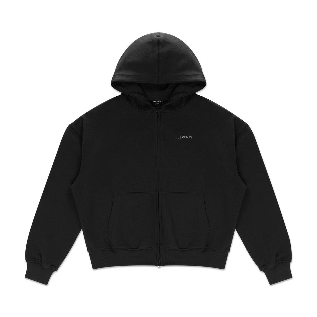 Levents Classic Boxy 2.0 Unisex Fleece Zipper Hoodie 