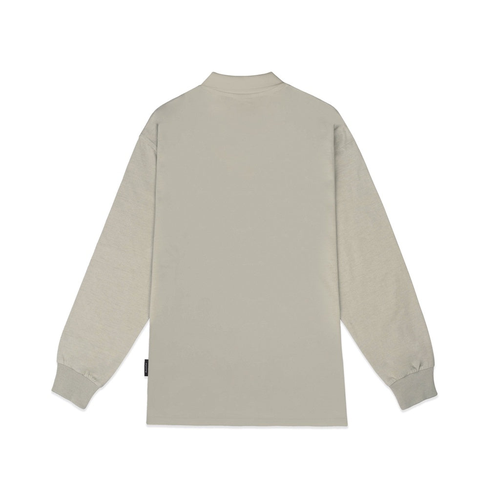 Longsleeve Levents Pepper Salt/ Gray Polo Shirt