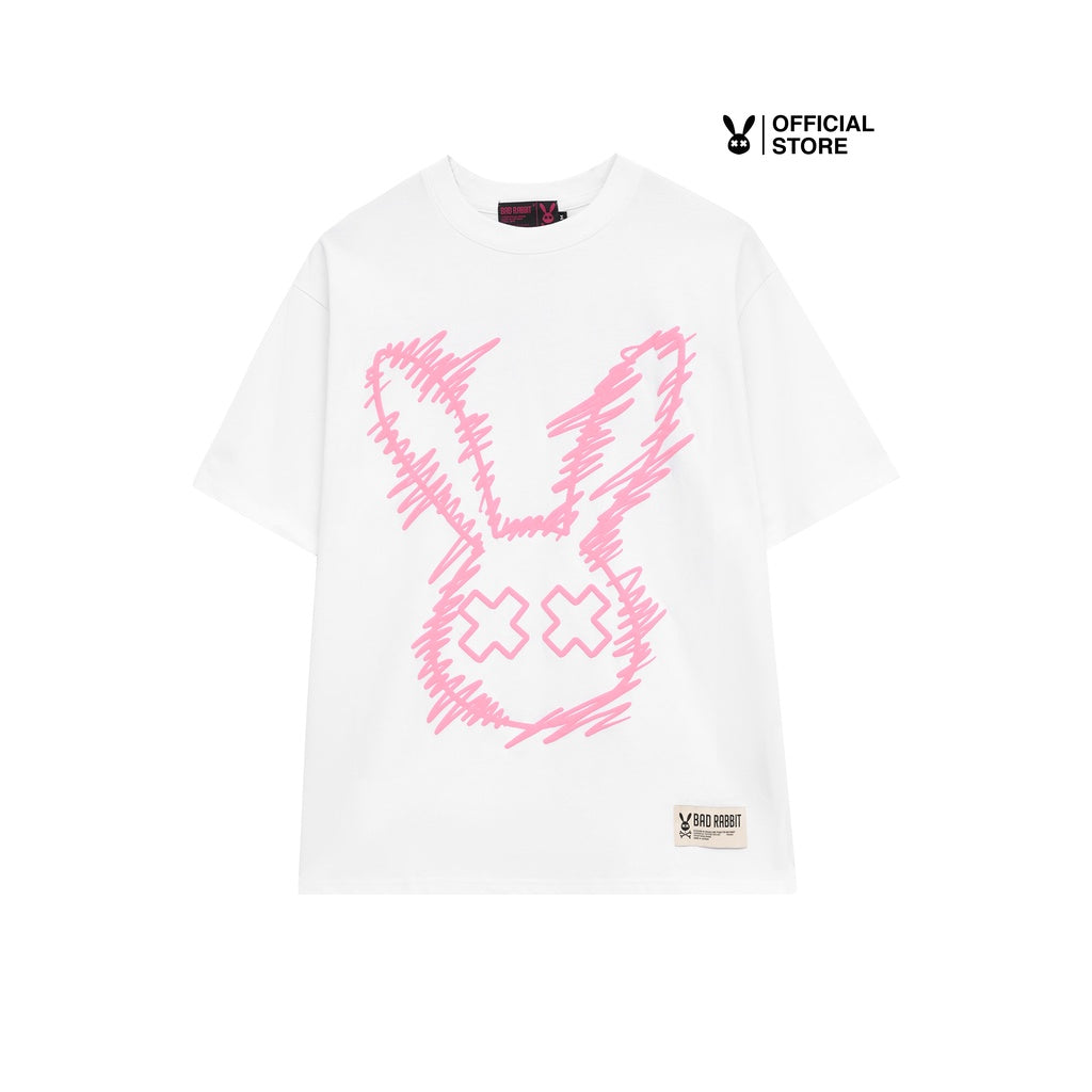 Áo Thun Unisex Bad Rabbit "HOW TO DRAW RABBIT" 100% Cotton - Local Brand Chính Hãng