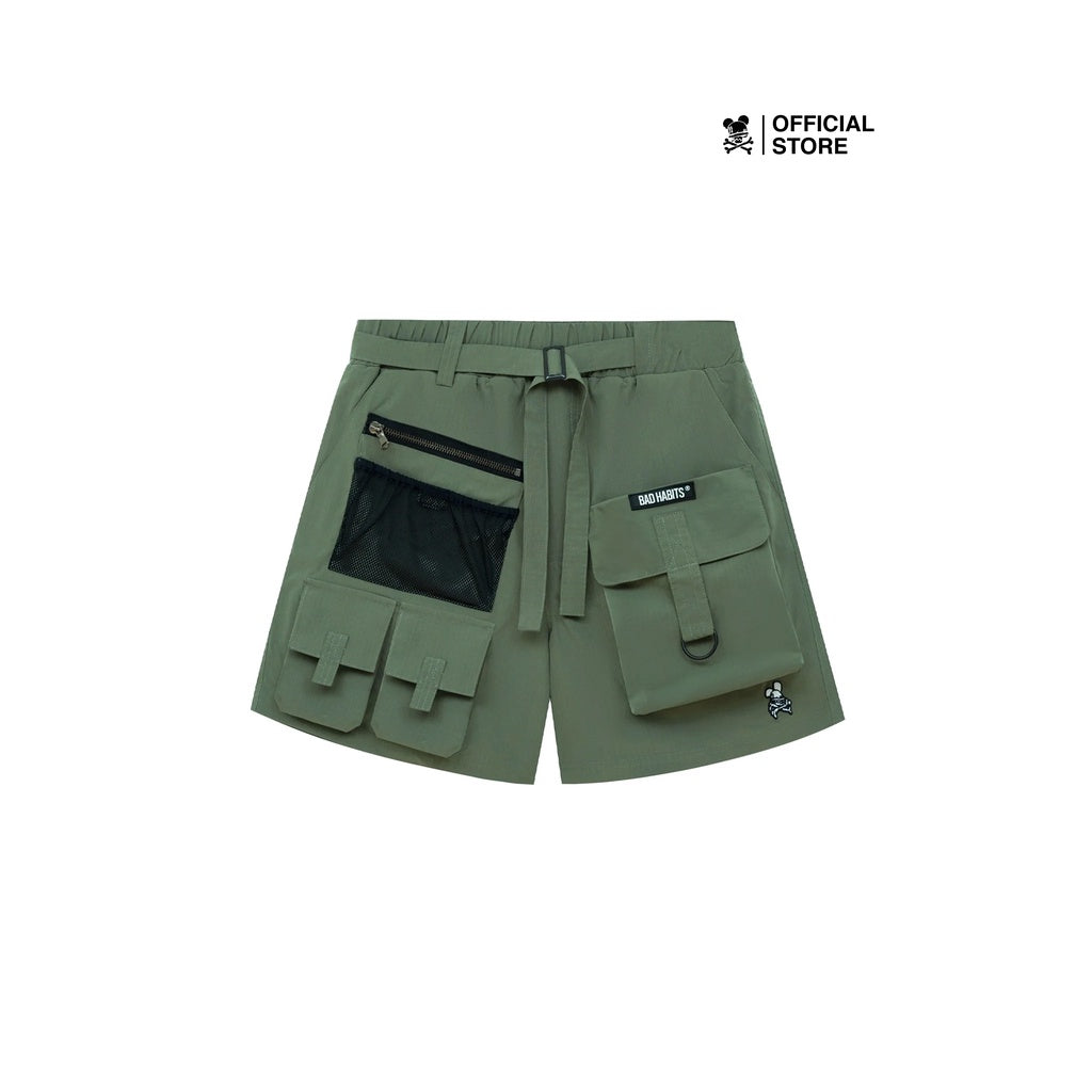 Bad Habits MOUNTAIN SHORT OLIVE Men's Shorts - Genuine Local Brand