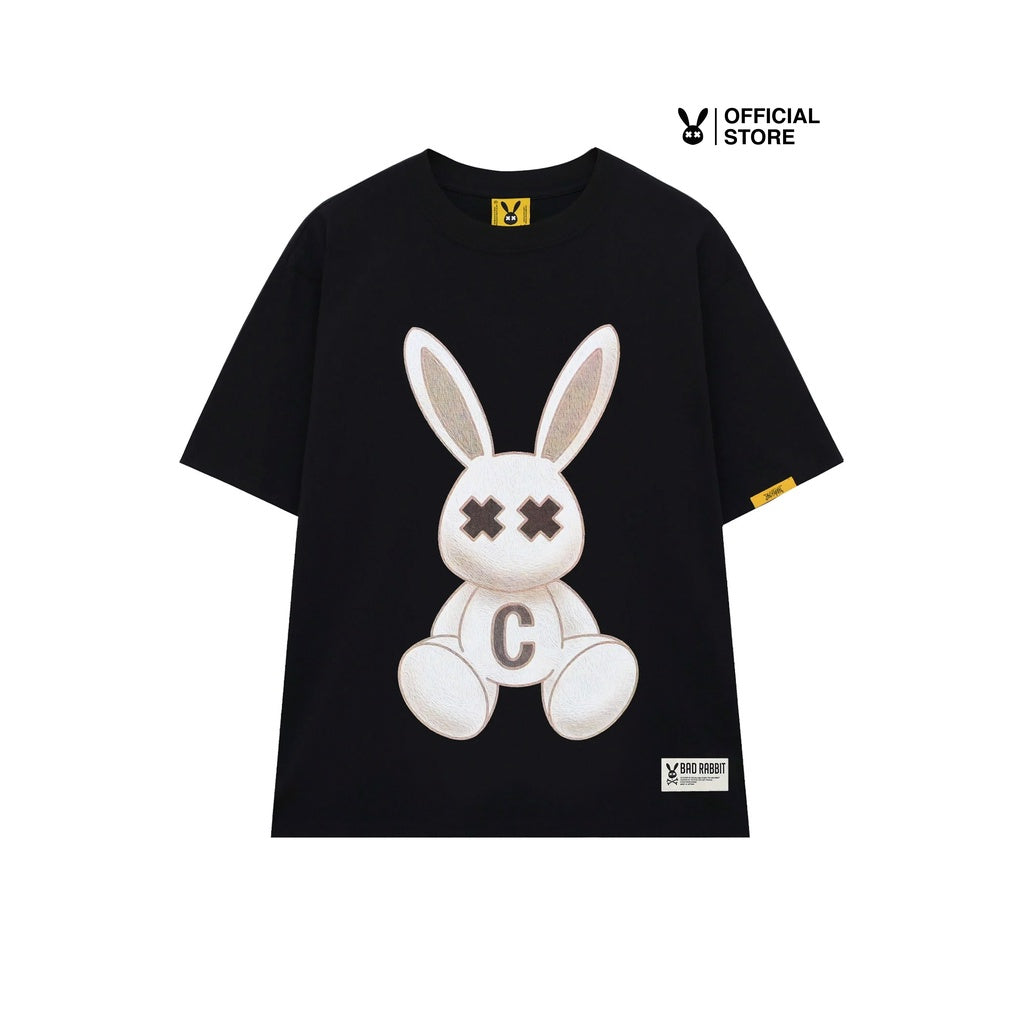 Áo Thun Unisex Bad Rabbit BLACK SOFT TEE 100% Cotton - Local Brand Chính Hãng