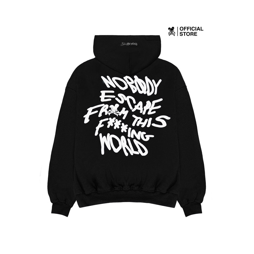 Bad Habits NOBODY HOODIE BLACK Jacket for Men and Women - Genuine Local Brand