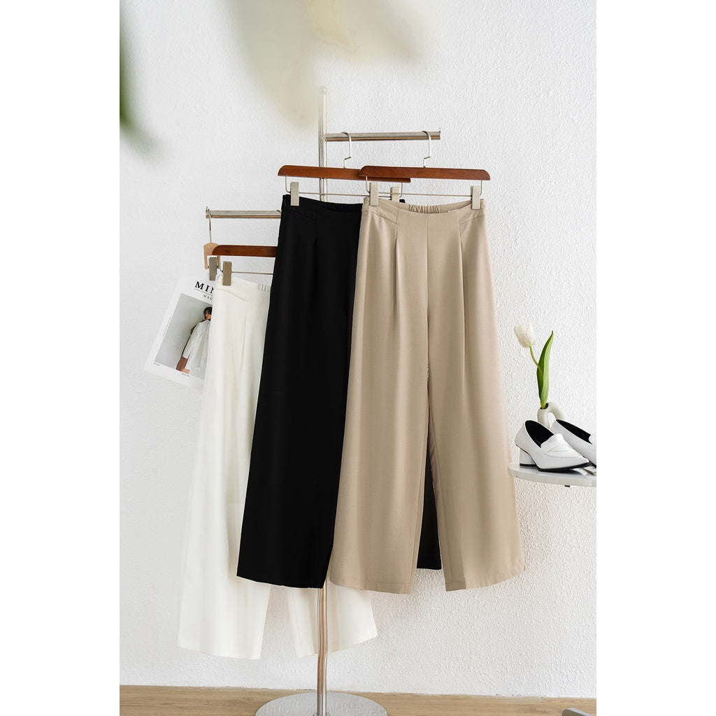 VIENNE TRAN V64W23Q001 wide-leg soup-cup pants