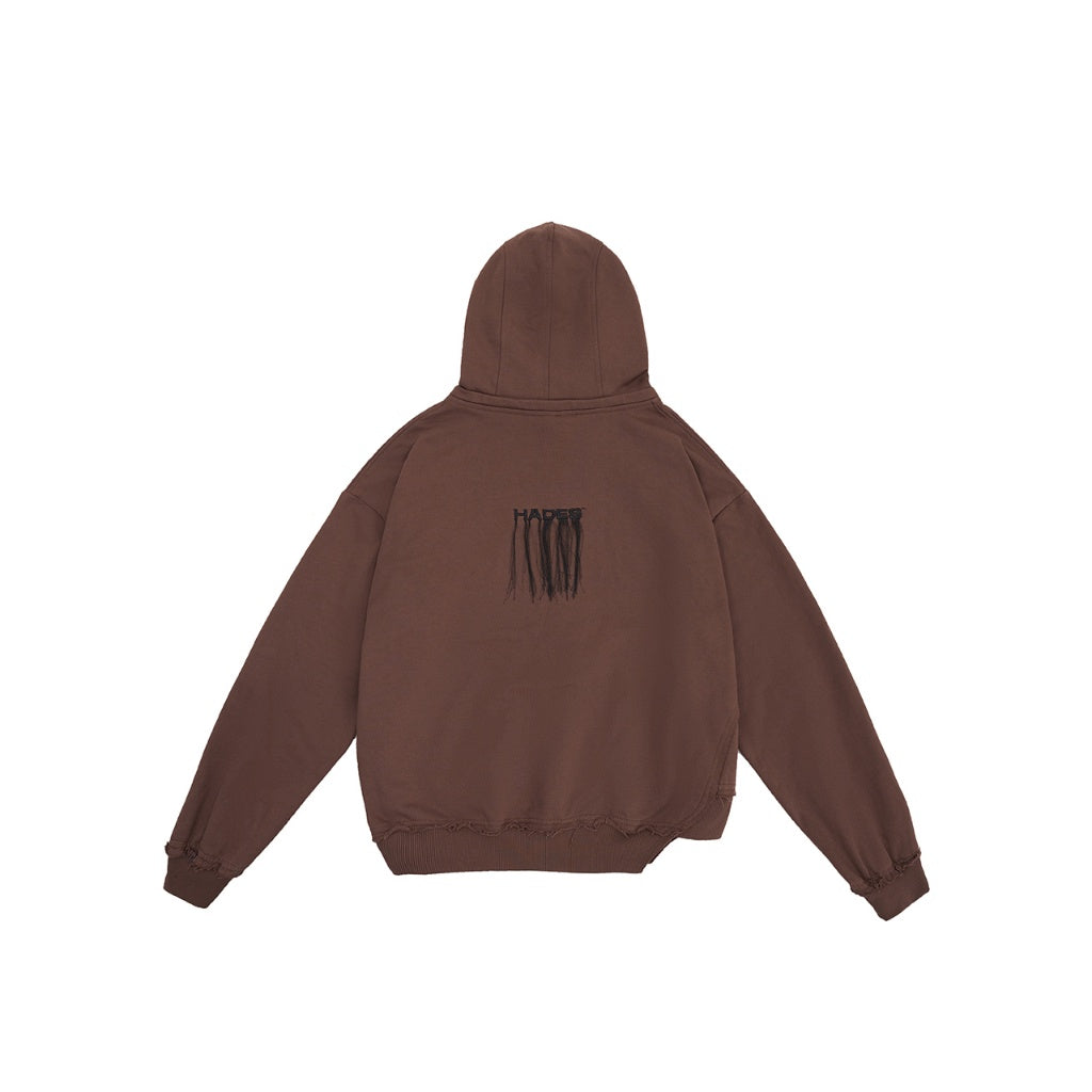 ÁO HOODIE MŨ TRÙM UNISEX VẢI NỈ BÔNG TUMBLEDOWN BOXY HOODIE - HADES BRAND CHÍNH HÃNG